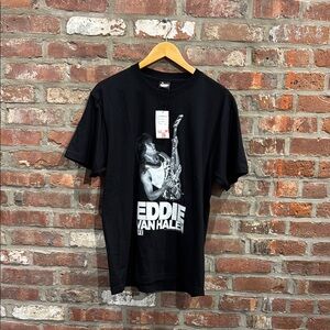 NWT Eddie Van Halen Black Graphic T-Shirt